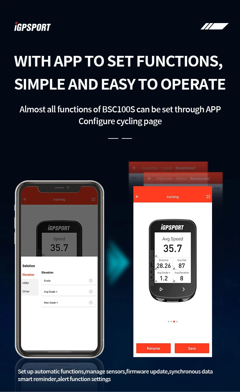 iGPSport Bike GPS Wireless Bluetooth Computer
