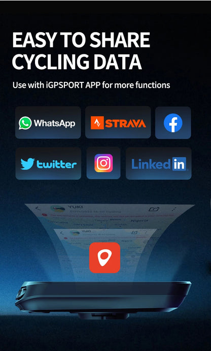 iGPSport Bike GPS Wireless Bluetooth Computer