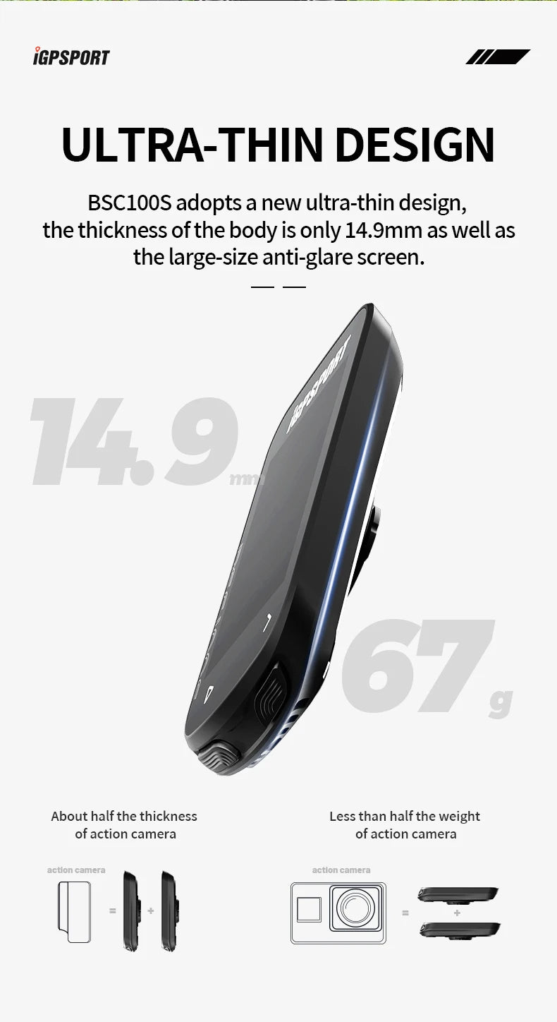iGPSport Bike GPS Wireless Bluetooth Computer