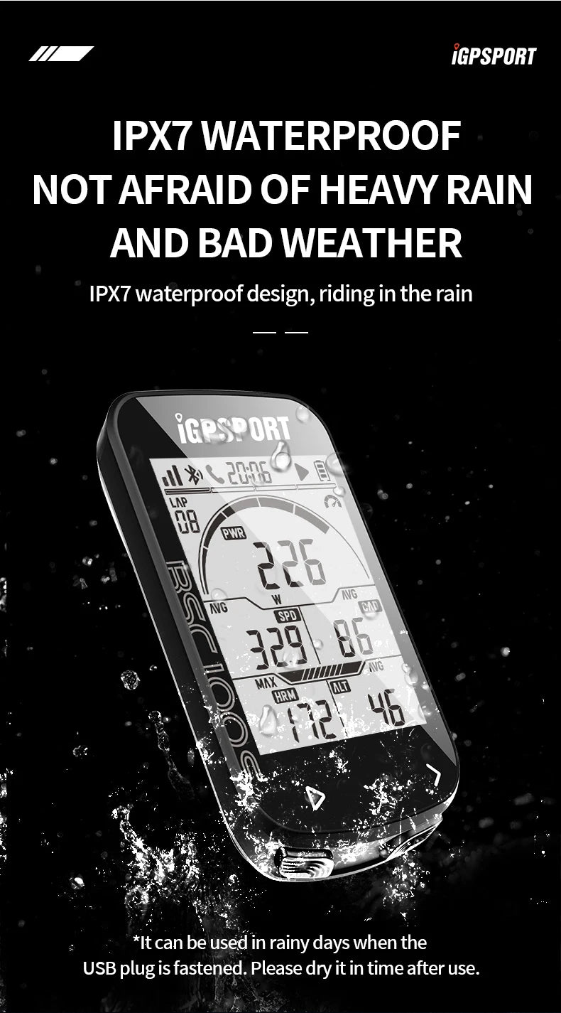 iGPSport Bike GPS Wireless Bluetooth Computer