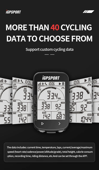 iGPSport Bike GPS Wireless Bluetooth Computer