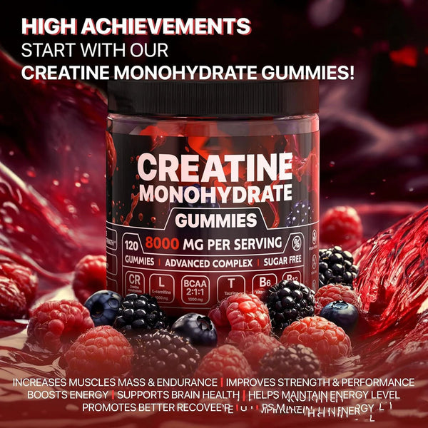 Muscle Boost Daily Energy Gummies